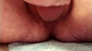 we had our first cum while masturbating