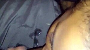 Hood Thot Gets Sloppy Cum in Mouth Facial