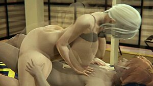 Milf hallway mein mujhe suck off karti hai - 3D Hentai Parody