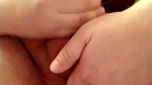we had our first cum while masturbating