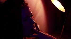 Hot tattooed girl softly masturbates, teasing her body suggestively