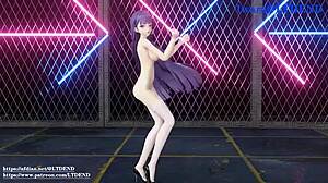 yo, check Raiden Mei shaking it in that Chinese dress!