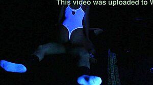 i have strong feelings for carrie blacklight's blonde fetish sex in this video