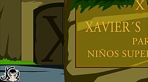 Nightcrawler's Teleportation Fails in This Hentai Blooper Scene