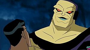 Wow, gay bara yaoi mongul rides superman's steel cock in hentai!