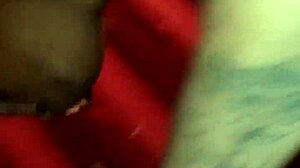 Ebony babe takes monster cock in her big ass