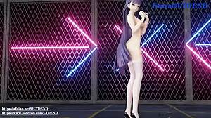 yo, check Raiden Mei shaking it in that Chinese dress!