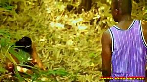 best african wife enjoys intense bush action with big cock