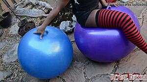 why bounce on balloon?