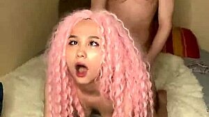 skinny girl rides ex's big cock at night