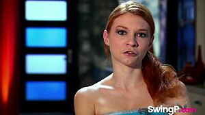 Swingp-17-11 - PlayboyTV Swing Orgy in Lingerie