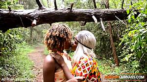 Real African Lesbian Couple Having Wild Hot Orgasms