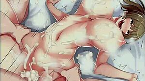 Monster Cock Creampie In Big Tits Anime Ass