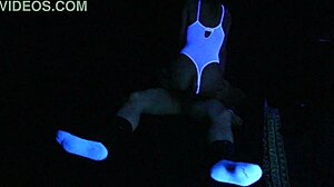 i have strong feelings for carrie blacklight's blonde fetish sex in this video