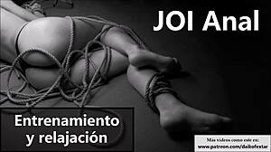 In This Spanish Joi, A Slave Trains His Ass For Anal Orgasm