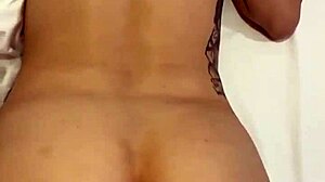 waking my latina gf with ass fucking