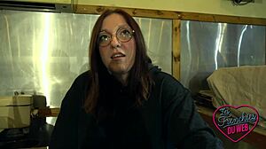 Young French Brunette Lily, a Chubby Slut, Craves Hardcore Sex with Big Tits