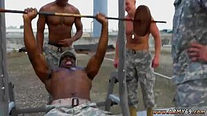 Russian Soldiers in Raw Gay Action