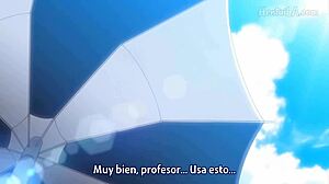 Hot Blonde Girl On The Beach Hentai!