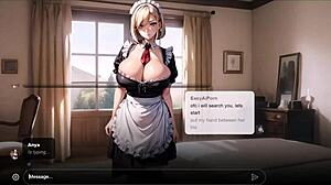 Erotic story suspicious big tits blonde maid with paranoic master ai sexting uncensored hentai role play