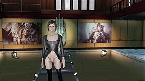 Fallout 4 fashion on water.