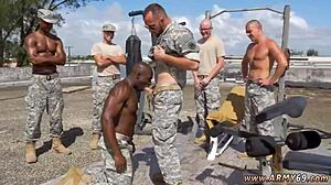 Russian Soldiers in Raw Gay Action