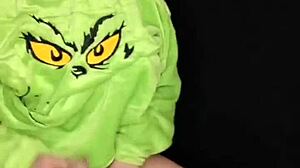 Big Ass Latina Chubby Babe in Christmas Taboo Fun, Wow!