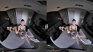 Dark room vr shh we are cumming with big tits and ass