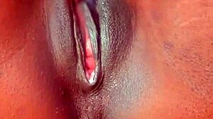 Horny African MILF in Wild Cuckold Play