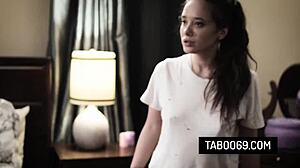 busty teen gia paige takes double penetration hard  