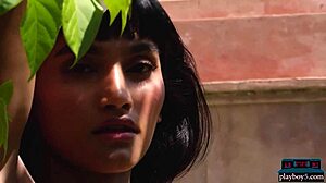 Super Hot Asian Models Angel Constance and Maki Katana Tease in Bikini Strip