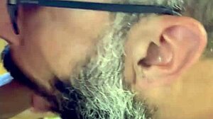 Bi Couple Deepthroats Monster Cock Intensely