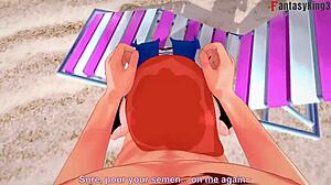 Yae Miko's Bikini Beach Sex In Genshin Impact POV