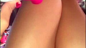 Feeling Excited Before Bath, I Play with Dildo Toys