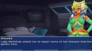 Star Wars Cosplay Bang in Hot Action