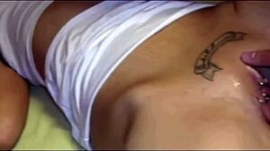 Samantha Smith Amazing Ebony Milf Huge Cock Pov Blowjob And Cum Swallow