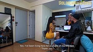 best friend's new girlfriend sneaks away to bang me