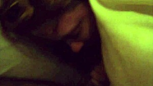 Horny Ginger Milf Sucks Cock Like Crazy!