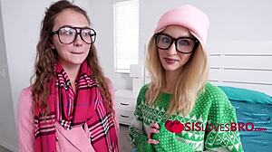 Intensely fucking our prude stepcousin mira monroe and emma rosie