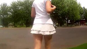 Public Sex With Creampie Finish At The Park