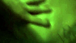 Couple in love shares intimate moments