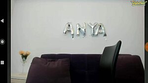 Slim Girl with Big Tits Uses Dildo!