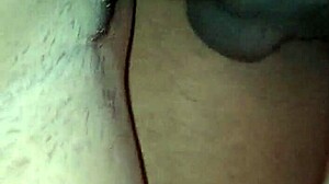 little girl from favela giving to delicious black guy in casual way