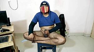 danish man watches hot porn on mobile and gets seen!