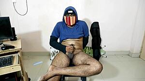 danish man watches hot porn on mobile and gets seen!