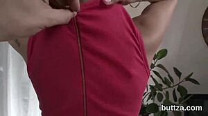 omg, this gorgeous semi-nude chick got rode hard in her spread asshole, so intense!