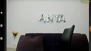 Slim Girl with Big Tits Uses Dildo!