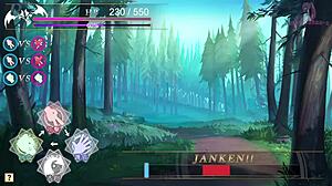 異世界猜拳勇者-4 森之妖精 In Beautiful Creampie Missionary Sex