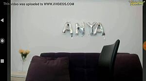 Slim Girl with Big Tits Uses Dildo!