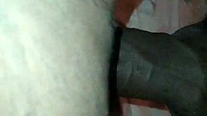 little girl from favela giving to delicious black guy in casual way